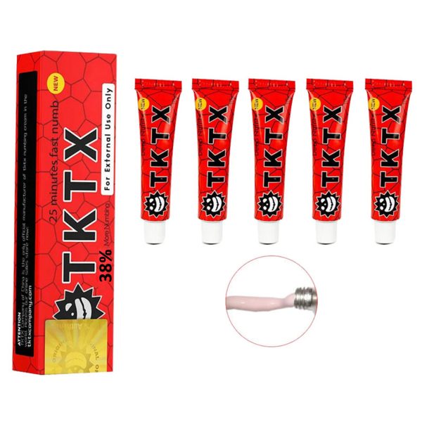 38% TKTX Red Numbing Cream（10g）