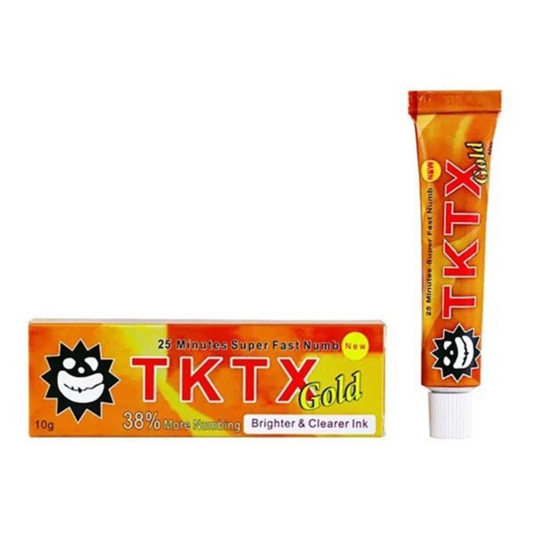 38% Gold TKTX Numbing Cream (10g)