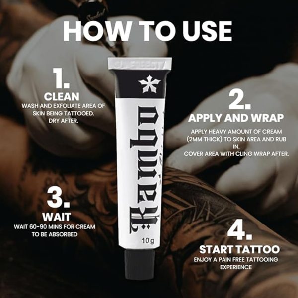 75% Rambo Tattoo Numbing Cream（10g）