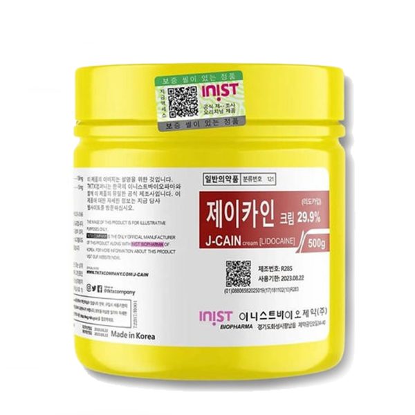 J-Cain 29.9% Numbing Cream（500g）