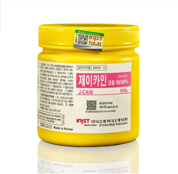 J-Cain 10.56% Numbing Cream（500g）