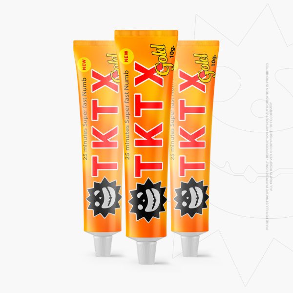 55% Gold TKTX Numbing Cream (10g)