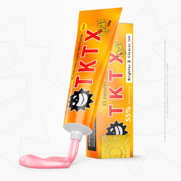 55% Gold TKTX Numbing Cream (10g)
